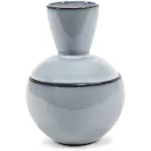 Serax Pot met Deksel Pure Interior By Pascale Naessens Blue L 12 x 12 x 17 cm