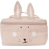 Trixie Lunchtas - Mrs. Rabbit - Koeltas voor kinderen - Met naamlabel - Thermische Tas voor Lunch - Roze - Konijn