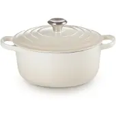 Le Creuset ronde braadpan 3,3 l Meringue