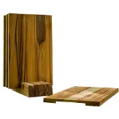 Ofyr snijplank Teakhout (set van 4)