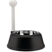 Alessi Hondenvoerbak LUPITA 1,5 l, zwart,