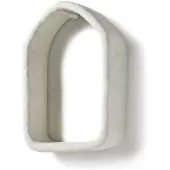 Serax Wandplank Earth White 30 x 12 x 50 cm