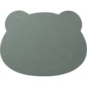 Lind DNA Placemat Frog Nupo Pastel Green-28 x 38 cm