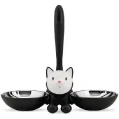 Alessi Kattenvoerbak Tigrito Black