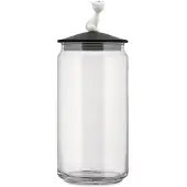 Alessi Voorraadbus MioJar Black 1,5 L