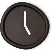 Werkwaardig Ronde Klok Zwart / Round Clock Black - Design klok