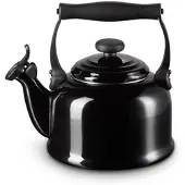 Le Creuset Fluitketel 'tradition' Ebbenzwart 2,1l