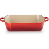 Le Creuset Gietijzeren Rechthoekige Braadslede Kersenrood