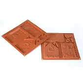 Silikomart bakvorm home sweet home 18x11.5cm H1.6cm *
