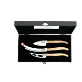 Laguiole Kaasmes Luxury Line Eikenhout Stonewash (3-Delig)