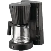 Alessi Koffiezetapparaat Plissé Black