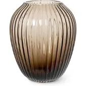 Kähler Hammershøi Vaas 18,5 Cm Walnoot - Vazen Mondgeblazen Glas Walnut - 693188