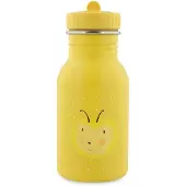 Trixie Drinkfles - Mrs. Bumblebee - RVS Waterfles voor kinderen - 350ml - Lekvrije Fles - Geel