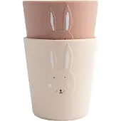 Trixie - Silicone Beker (set van 2) - Bekers - Mrs Rabbit
