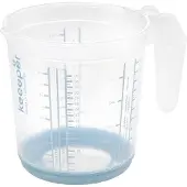 Keeeper Maatbeker anti-slip 1L blauw