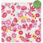 My Little Day Papieren servetten bloemen roze
