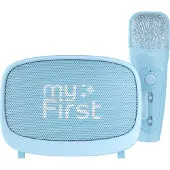 MyFirst Voice 2 - Draagbare speaker en draadloze karaoke Microfoon - Blauw