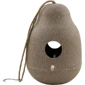 Point-Virgule Vogelhuisje uit bamboevezel naturel