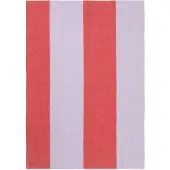 Ferm Living Theedoek Hale Red/Lilac - 70 x 50 cm