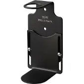 Wellmark Zeephouder Wand voor 1 zeepdispenser Mat Zwart 8720254397115