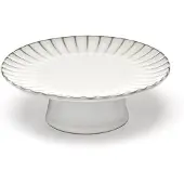 Serax Taartplateau Inku Tableware White M 21 x 21 x 8 cm