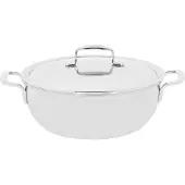 Demeyere Conische Braadpan met dubbelwandige deksel 'Intense 5' 28cm / 4L