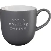 Asa selection Mok Hey! Not A Morning Person Grey 350 ml