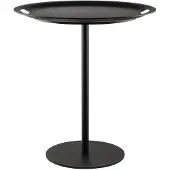 Alessi Bijzettafel + Dienblad Op-La Black