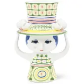 Bjørn Wiinblad – Lady Vaas – H24,5 Cm – Groen