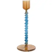 Villa Collection Styles kandelaar 16,3 cm Blue-amber