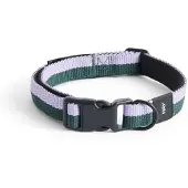 HAY Dogs Collar Flat Halsband S|M | Lavender, green