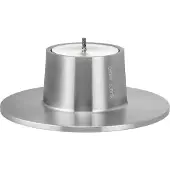 Ester & Erik buitenkaarsenhouder large 32,3 cm Silver