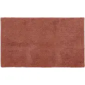 Tiseco Home Studio - Badmat RIVA - - 100% katoen - antislip - Rechthoek - 60x100 cm - Terra