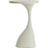 Light & Living Bijzettafel 40x33x55 cm MACAU mat crème (Wit, 40x33x55cm)
