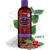 Hask Biotin Boost Verstevigende Conditioner - 12 Fl Oz voor Dikker en Gezond Haar