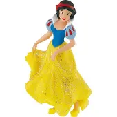 BULLYLAND Disney Sneewitje - Speelfiguurtje en Taarttopper - 10 cm