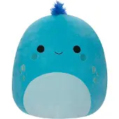 Squishmallows Djimon - Cyan Blue Iguana W/Blue Hair 40cm Plush