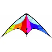Gerkimex Stuntvlieger Rainbow II 130x60cm Multi multi Polyester Gerkimex Vlieger