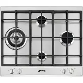Smeg Selezione P261xgh Gaskookplaat 60 Cm