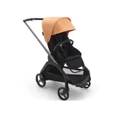 Bugaboo Dragonfly Kinderwagen - Midnight Black Bekleding | midnight black bekleding