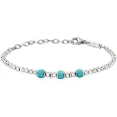 Breil Armband 'Mixology' azuur / zilver
