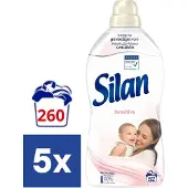 Silan Wasverzachter Sensitive - 5 x 1.144 l (260 wasbeurten)