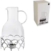 Sagaform Glühweinkan met warmhouder, zilver 1,3 L