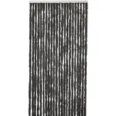 Wicotex Kattenstaartgordijn 100x240 zwart zwart Polypropyleen Deurhor
