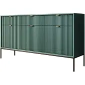 Meubella Dressoir groen 154x39x83 cm goud hotel chique