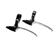 Saccon Remgrepenset Rollerbrake 4-vinger Zwart/zilver 2-delig