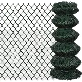 vidaXL Gaashek 0,8x25 m staal groen