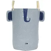 Trixie Speelgoedzak Small - Mrs. Elephant - Handige Opbergzak voor Speelgoed - Voor jongens en meisjes - Blauw