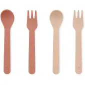 Trixie PLA lepel/vork 2-pack - Rose