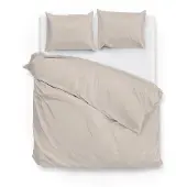 Zo! Home Zo!Home Lino Sandy Beige - 100% Katoen 200 x 200/220 cm